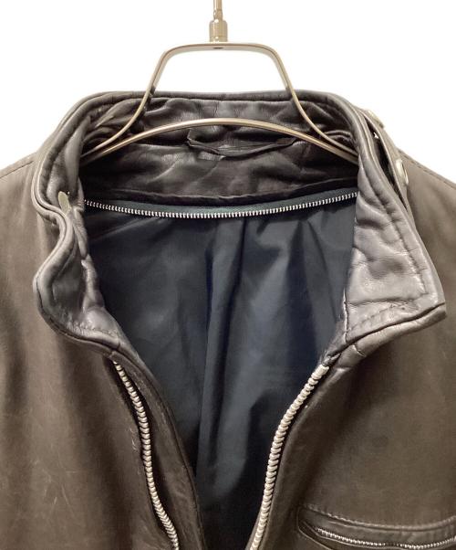 Schott（ショット）Schott (ショット) 641シングルライダースジャケット ブラック サイズ:42の古着・服飾アイテム