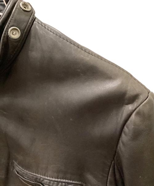 Schott（ショット）Schott (ショット) 641シングルライダースジャケット ブラック サイズ:42の古着・服飾アイテム