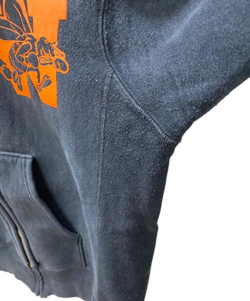 Champion REVERSE WEAVE（チャンピオン リバース ウィーブ）Champion REVERSE WEAVE (チャンピオン リバース ウィーブ) ジップパーカー ブラック サイズ:Lの古着・服飾アイテム