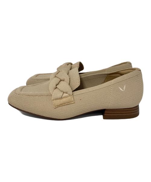 VIVAIA（ビバイア）VIVAIA (ビバイア) スクエアトゥーパンプス ベージュ サイズ:35.5の古着・服飾アイテム