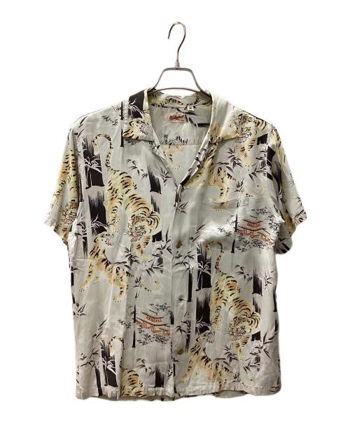 Sun Surf（サンサーフ）SUN SURF (サンサーフ) 半袖シャツ スカイブルー サイズ:Mの古着・服飾アイテム