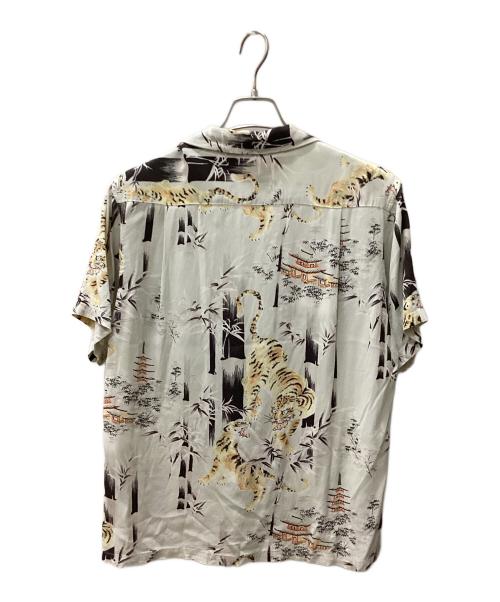 Sun Surf（サンサーフ）SUN SURF (サンサーフ) 半袖シャツ スカイブルー サイズ:Mの古着・服飾アイテム
