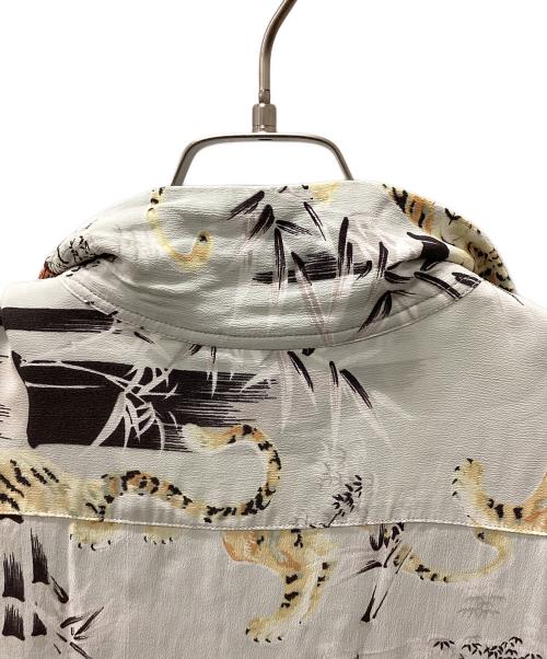 Sun Surf（サンサーフ）SUN SURF (サンサーフ) 半袖シャツ スカイブルー サイズ:Mの古着・服飾アイテム