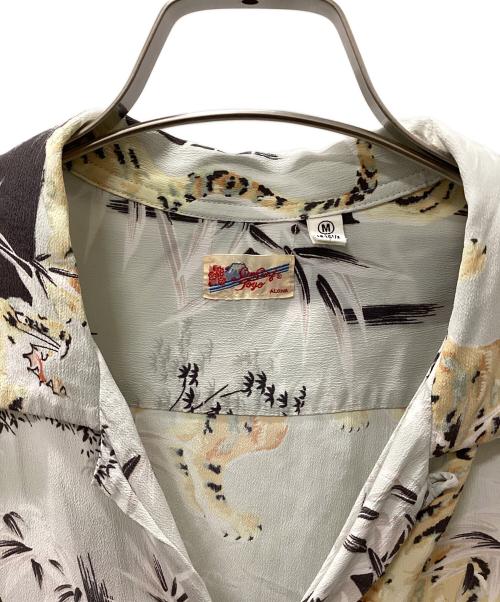 Sun Surf（サンサーフ）SUN SURF (サンサーフ) 半袖シャツ スカイブルー サイズ:Mの古着・服飾アイテム