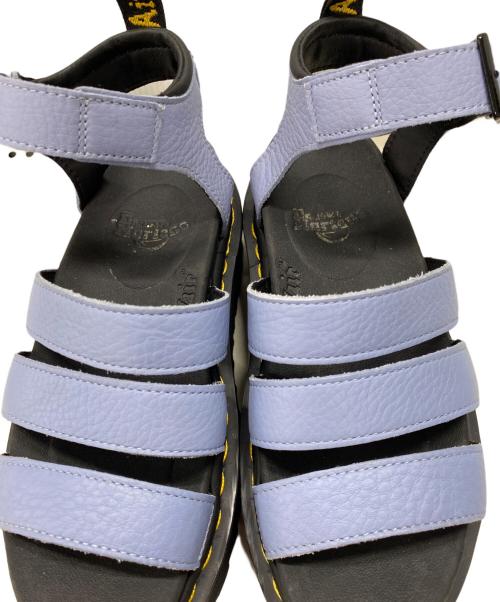 Dr.Martens（ドクターマーチン）Dr.Martens (ドクターマーチン) 厚底サンダル ブラック×ブルー サイズ:23cmの古着・服飾アイテム