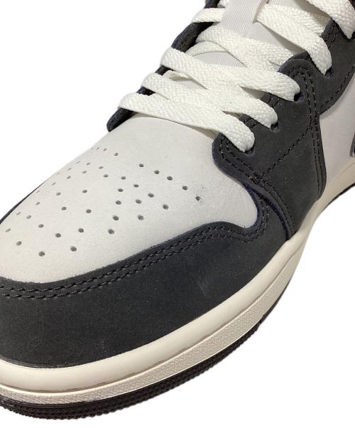 NIKE（ナイキ）NIKE (ナイキ) エア ジョーダン 1 LOW SE グレー×ホワイト サイズ:28cmの古着・服飾アイテム