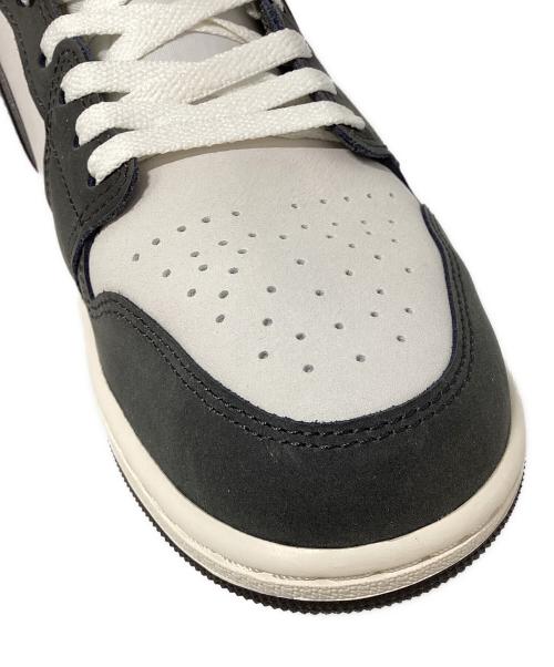 NIKE（ナイキ）NIKE (ナイキ) エア ジョーダン 1 LOW SE グレー×ホワイト サイズ:28cmの古着・服飾アイテム