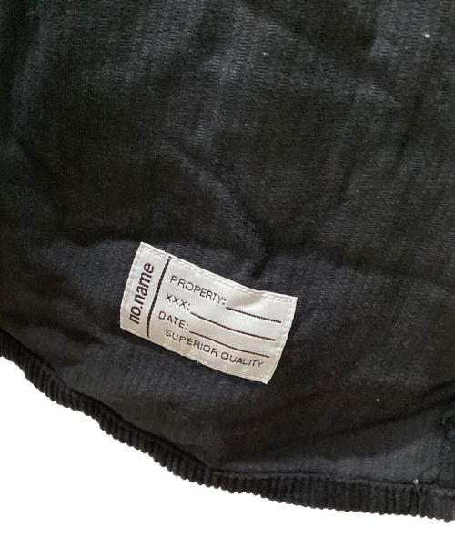 No Name（ノーネーム）No Name (ノーネーム) コーデュロイジャケット ブラック サイズ:XLの古着・服飾アイテム