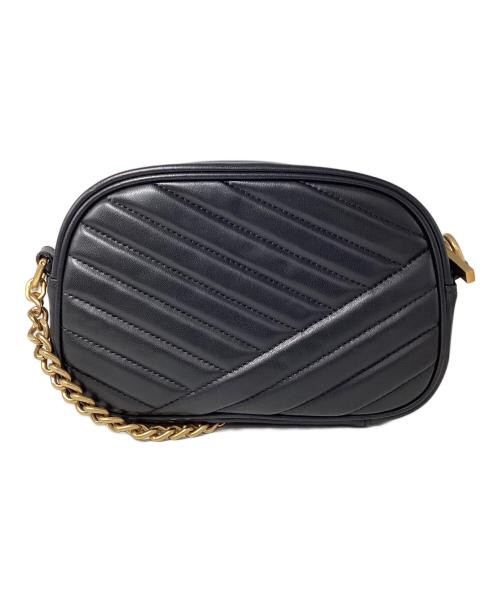 TORY BURCH（トリーバーチ）TORY BURCH (トリーバーチ) チェーンショルダーバッグ ブラックの古着・服飾アイテム