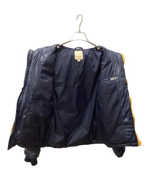 DIESEL（ディーゼル）DIESEL (ディーゼル) ダウンジャケット ネイビー サイズ:Mの古着・服飾アイテム