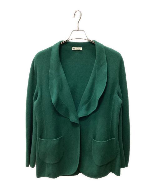 STRIKING（ストライキング）STRIKING (ストライキング) 厚手カーディガン グリーン サイズ:Lの古着・服飾アイテム