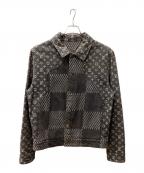 LOUIS VUITTON×NIGOルイ ヴィトン×二ゴー）の古着「ジャイアントダミエウェーブスモノグラム」｜グレー