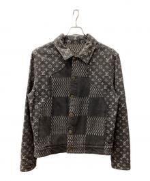 LOUIS VUITTON×NIGO（ルイ ヴィトン×二ゴー）の古着「ジャイアントダミエウェーブスモノグラム」｜グレー
