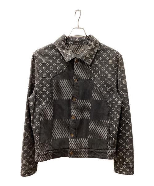 LOUIS VUITTON（ルイ ヴィトン）LOUIS VUITTON (ルイ ヴィトン) NIGO (二ゴー) ジャイアントダミエウェーブスモノグラム グレー サイズ:50の古着・服飾アイテム