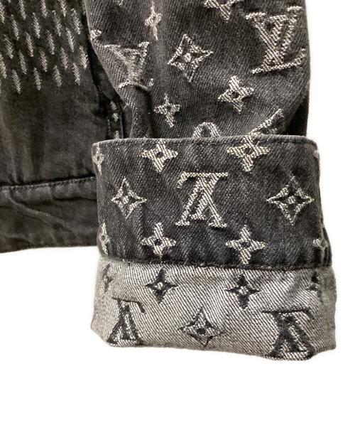 LOUIS VUITTON（ルイ ヴィトン）LOUIS VUITTON (ルイ ヴィトン) NIGO (二ゴー) ジャイアントダミエウェーブスモノグラム グレー サイズ:50の古着・服飾アイテム