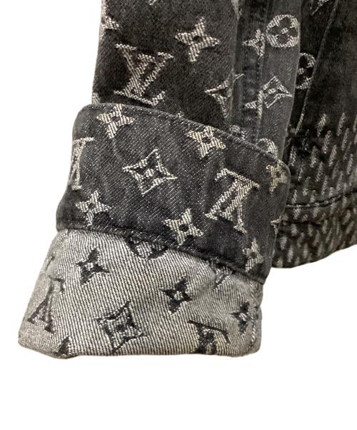 LOUIS VUITTON（ルイ ヴィトン）LOUIS VUITTON (ルイ ヴィトン) NIGO (二ゴー) ジャイアントダミエウェーブスモノグラム グレー サイズ:50の古着・服飾アイテム