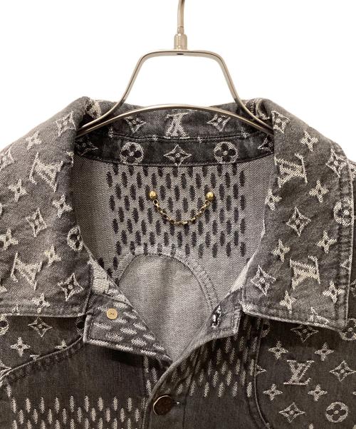 LOUIS VUITTON（ルイ ヴィトン）LOUIS VUITTON (ルイ ヴィトン) NIGO (二ゴー) ジャイアントダミエウェーブスモノグラム グレー サイズ:50の古着・服飾アイテム