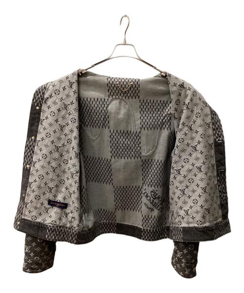 LOUIS VUITTON（ルイ ヴィトン）LOUIS VUITTON (ルイ ヴィトン) NIGO (二ゴー) ジャイアントダミエウェーブスモノグラム グレー サイズ:50の古着・服飾アイテム