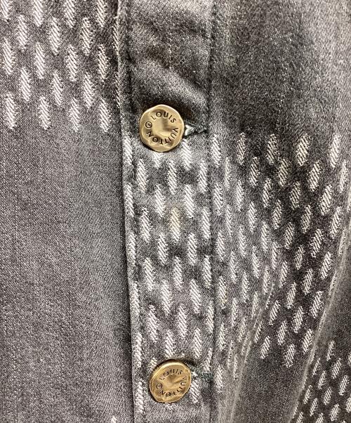 LOUIS VUITTON（ルイ ヴィトン）LOUIS VUITTON (ルイ ヴィトン) NIGO (二ゴー) ジャイアントダミエウェーブスモノグラム グレー サイズ:50の古着・服飾アイテム