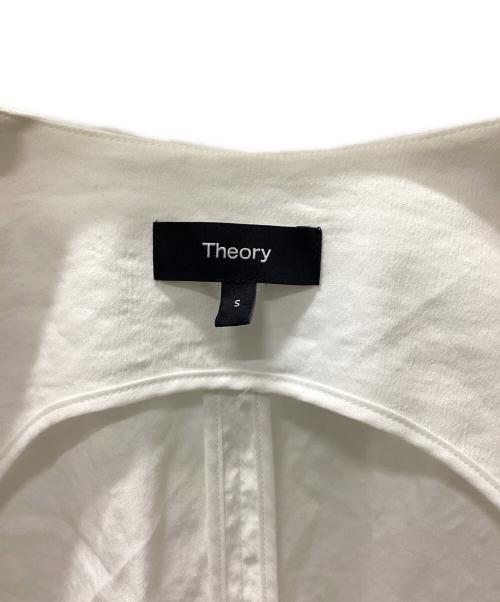 theory（セオリー）theory (セオリー) ベスト ホワイト サイズ:Sの古着・服飾アイテム
