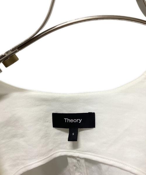theory（セオリー）theory (セオリー) ベスト ホワイト サイズ:Sの古着・服飾アイテム