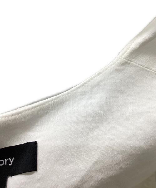 theory（セオリー）theory (セオリー) ベスト ホワイト サイズ:Sの古着・服飾アイテム