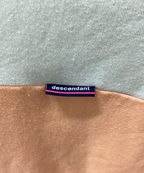 DESCENDANT（ディセンダント）DESCENDANT (ディセンダント) スウェット オレンジ×アイボリー サイズ:2の古着・服飾アイテム