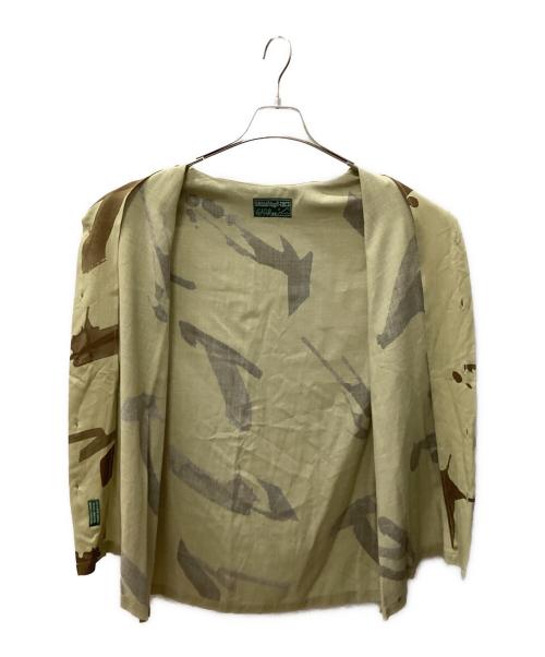 BROWN by 2-tacs（ブラウンバイツータックス）BROWN by 2-tacs (ブラウンバイツータックス) 半袖シャツ カーキ サイズ:LARGEの古着・服飾アイテム