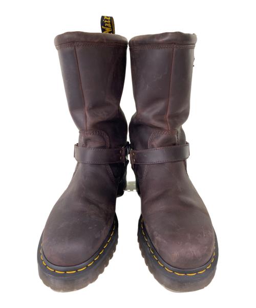 Dr.Martens（ドクターマーチン）Dr.Martens (ドクターマーチン) ANISTONE HIリガーブーツ ブラウン サイズ:28cmの古着・服飾アイテム