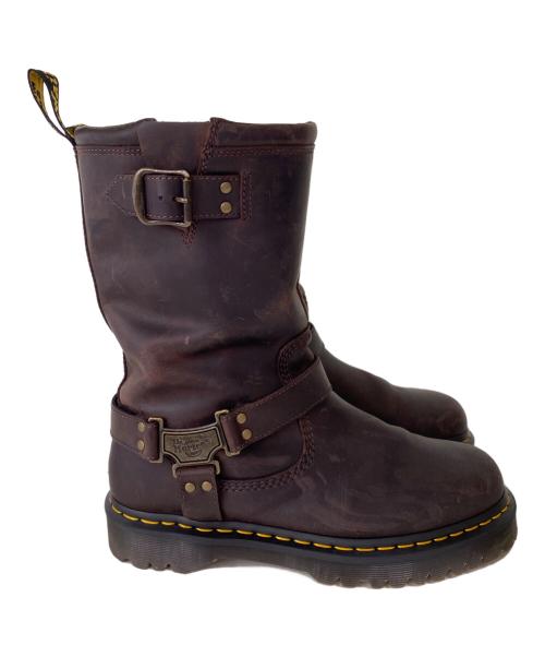 Dr.Martens（ドクターマーチン）Dr.Martens (ドクターマーチン) ANISTONE HIリガーブーツ ブラウン サイズ:28cmの古着・服飾アイテム