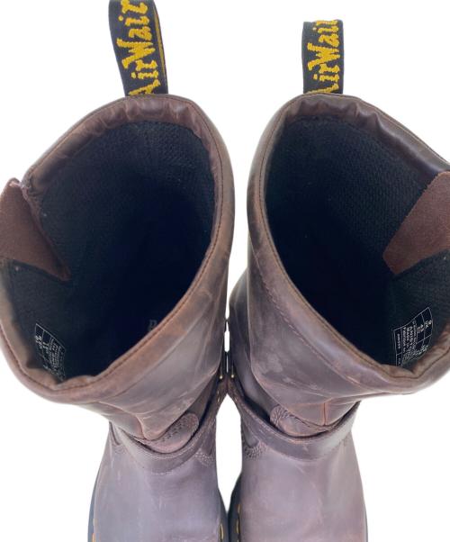 Dr.Martens（ドクターマーチン）Dr.Martens (ドクターマーチン) ANISTONE HIリガーブーツ ブラウン サイズ:28cmの古着・服飾アイテム