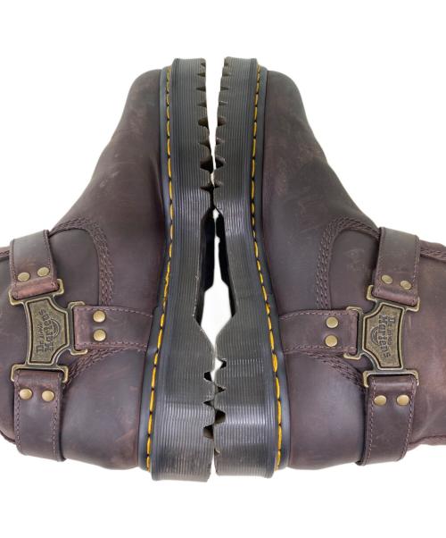 Dr.Martens（ドクターマーチン）Dr.Martens (ドクターマーチン) ANISTONE HIリガーブーツ ブラウン サイズ:28cmの古着・服飾アイテム