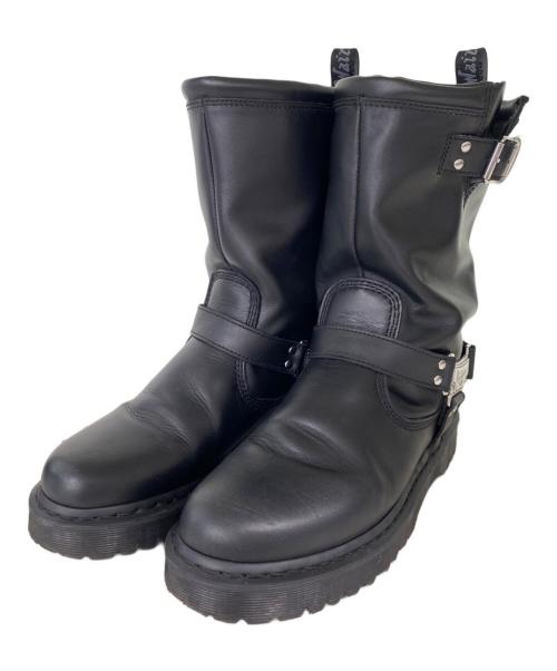 Dr.Martens（ドクターマーチン）Dr.Martens (ドクターマーチン) ANISTONE HIリガーブーツ ブラック サイズ:28cmの古着・服飾アイテム