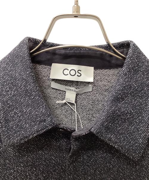 COS（コス）COS (コス) シャツジャケット ブラック サイズ:M 未使用品の古着・服飾アイテム