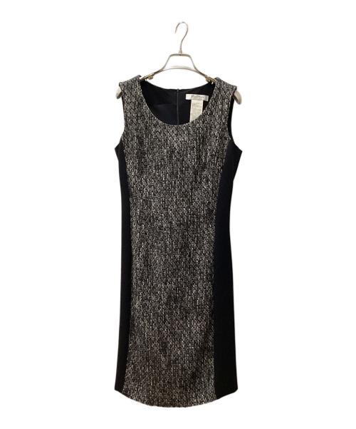 MaxMara（マックスマーラ）MaxMara (マックスマーラ) ノースリーブワンピース ブラック サイズ:38の古着・服飾アイテム