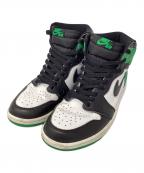 NIKEナイキ）の古着「AIR JORDAN 1 RETRO HIGH OG」｜グリーン×ホワイト