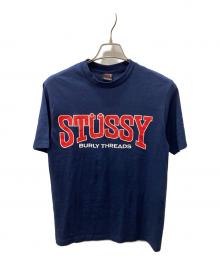 stussy（ステューシー）の古着「半袖カットソー」｜ネイビー