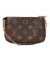 LOUIS VUITTON (ルイ ヴィトン) ミニ・ポシェット・アクセソワール ブラウン：85000円