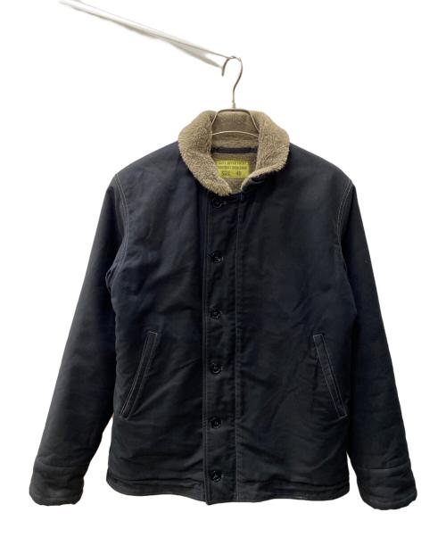 BUZZ RICKSON'S（バズリクソンズ）Buzz Rickson's (バズリクソンズ) N-1デッキジャケット ブラック サイズ:40の古着・服飾アイテム