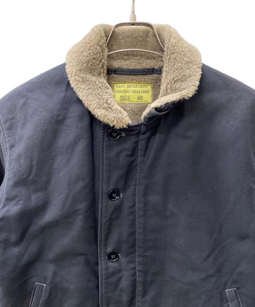BUZZ RICKSON'S（バズリクソンズ）Buzz Rickson's (バズリクソンズ) N-1デッキジャケット ブラック サイズ:40の古着・服飾アイテム