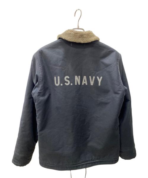 BUZZ RICKSON'S（バズリクソンズ）Buzz Rickson's (バズリクソンズ) N-1デッキジャケット ブラック サイズ:40の古着・服飾アイテム