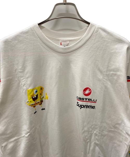 SUPREME（シュプリーム）Supreme (シュプリーム) 長袖カットソー ホワイト サイズ:Mの古着・服飾アイテム