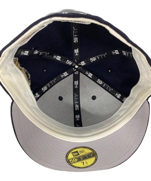 New Era（ニューエラ）New Era (ニューエラ) キャップ ネイビー サイズ:7 1/4の古着・服飾アイテム