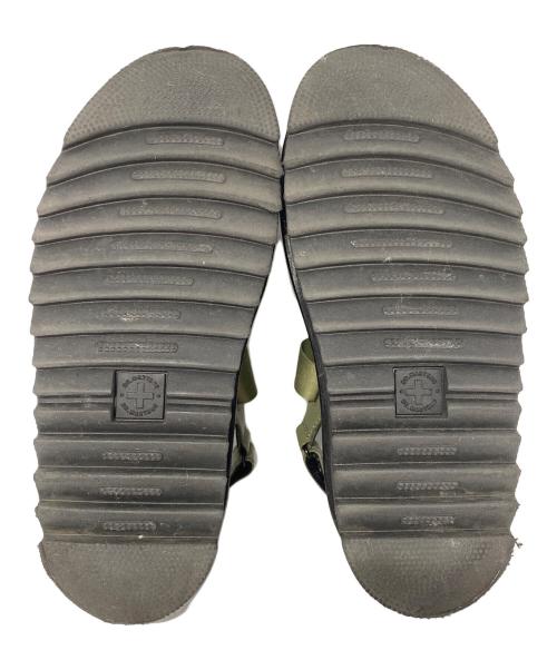 Dr.Martens（ドクターマーチン）Dr.Martens (ドクターマーチン) 厚底サンダル グリーン サイズ:25cmの古着・服飾アイテム