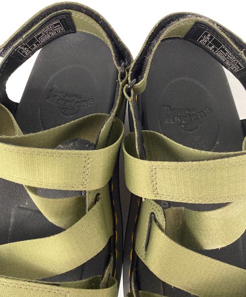 Dr.Martens（ドクターマーチン）Dr.Martens (ドクターマーチン) 厚底サンダル グリーン サイズ:25cmの古着・服飾アイテム