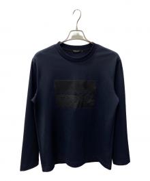 BLACK LABEL CRESTBRIDGE（ブラックレーベル クレストブリッジ）の古着「長袖カットソー」｜ネイビー