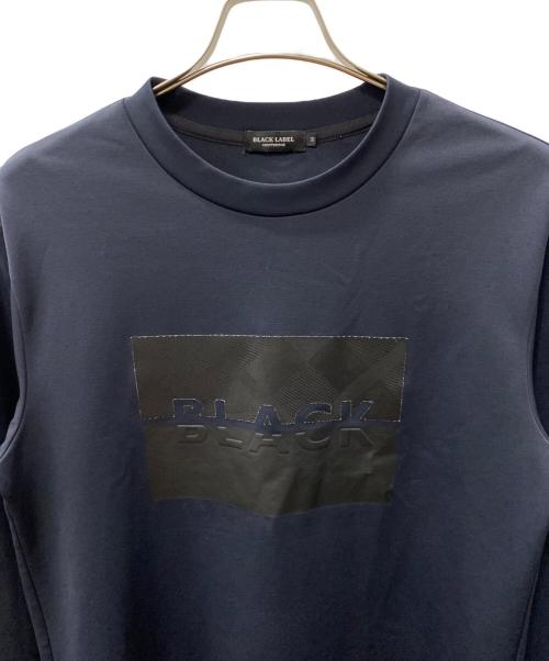 BLACK LABEL CRESTBRIDGE（ブラックレーベル クレストブリッジ）BLACK LABEL CRESTBRIDGE (ブラックレーベル クレストブリッジ) 長袖カットソー ネイビー サイズ:Mの古着・服飾アイテム