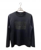 BLACK LABEL CRESTBRIDGEブラックレーベル クレストブリッジ）の古着「長袖カットソー」｜ネイビー