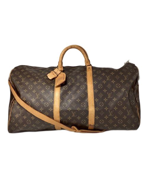 LOUIS VUITTON（ルイ ヴィトン）LOUIS VUITTON (ルイ ヴィトン) キーポル・バンドリエール60 ブラウンの古着・服飾アイテム