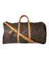 LOUIS VUITTON (ルイ ヴィトン) キーポル・バンドリエール60 ブラウン：70000円